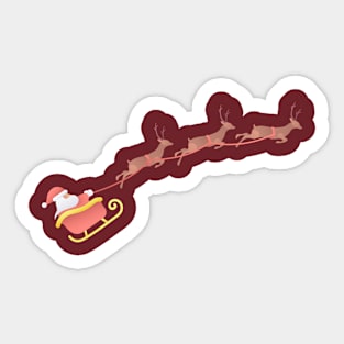 Santa Claus's reindeer Sticker